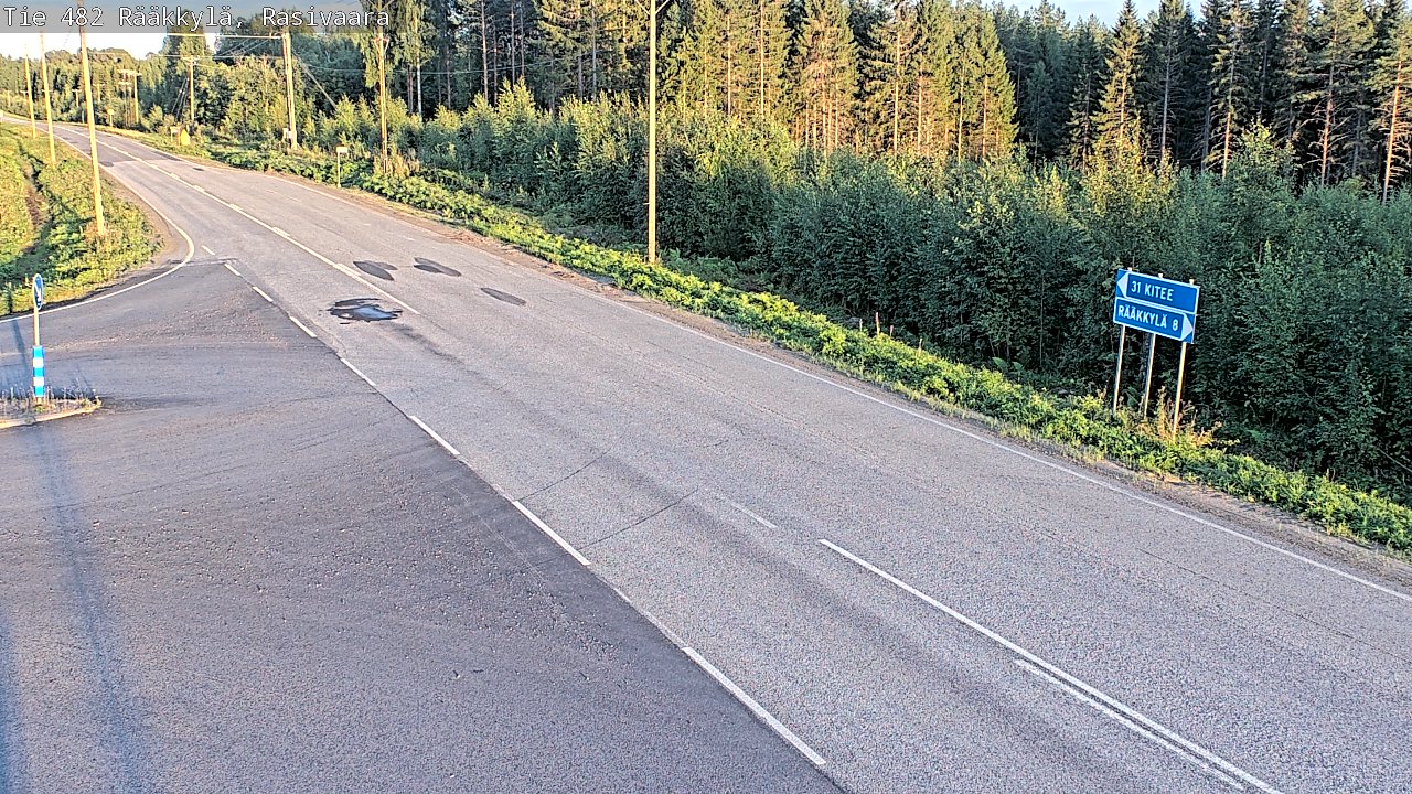 Kelikamerat Kuva Tie 482 Rääkkylä, Rasivaara, Rääkkylä, Pohjois-Karjala