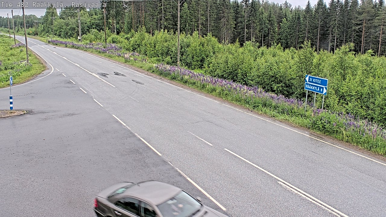 Kelikamerat Kuva Tie 482 Rääkkylä, Rasivaara, Rääkkylä, Pohjois-Karjala
