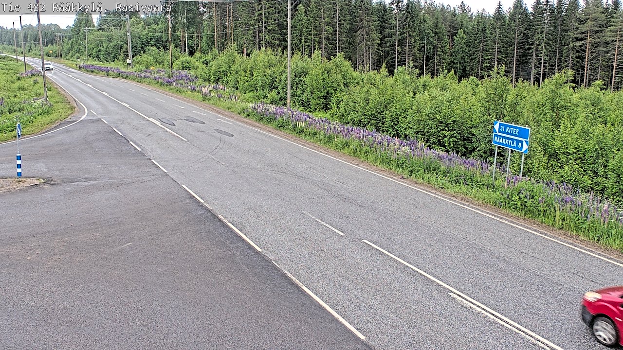 Kelikamerat Kuva Tie 482 Rääkkylä, Rasivaara, Rääkkylä, Pohjois-Karjala