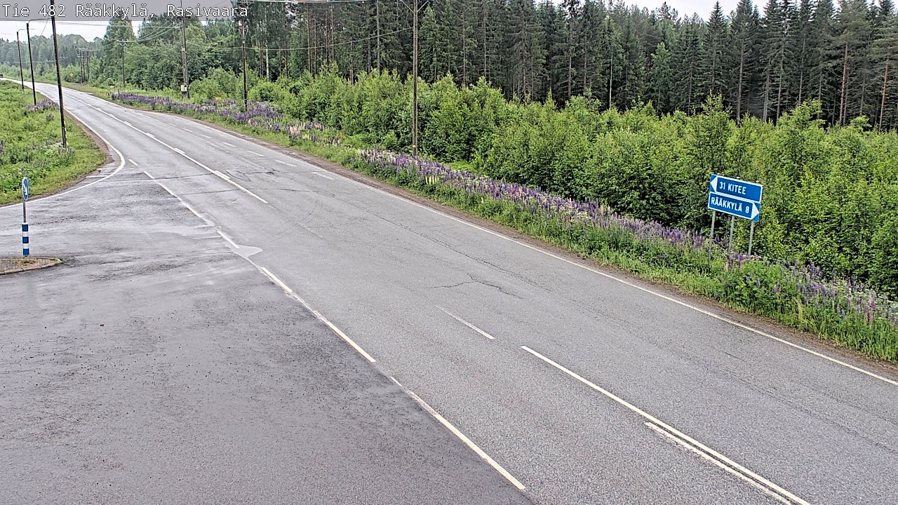 Kelikamerat Kuva Tie 482 Rääkkylä, Rasivaara, Rääkkylä, Pohjois-Karjala