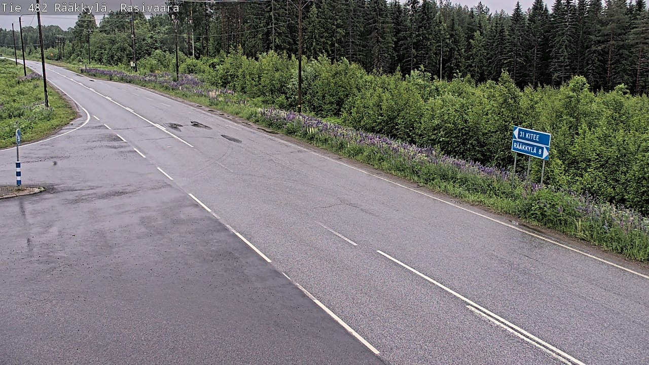 Kelikamerat Kuva Tie 482 Rääkkylä, Rasivaara, Rääkkylä, Pohjois-Karjala
