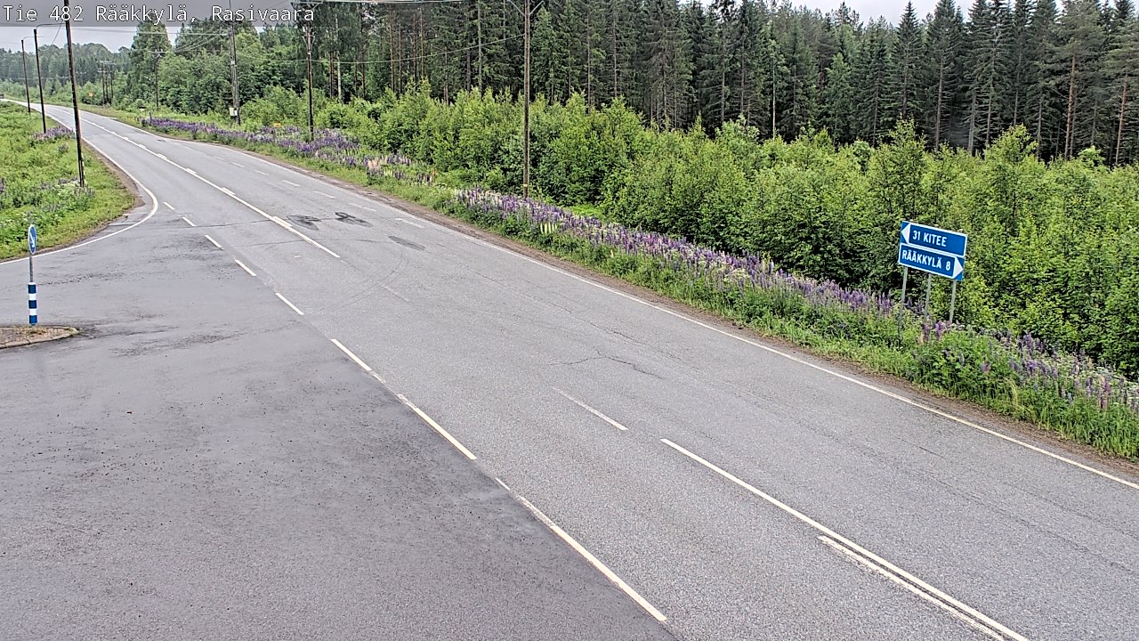 Kelikamerat Kuva Tie 482 Rääkkylä, Rasivaara, Rääkkylä, Pohjois-Karjala