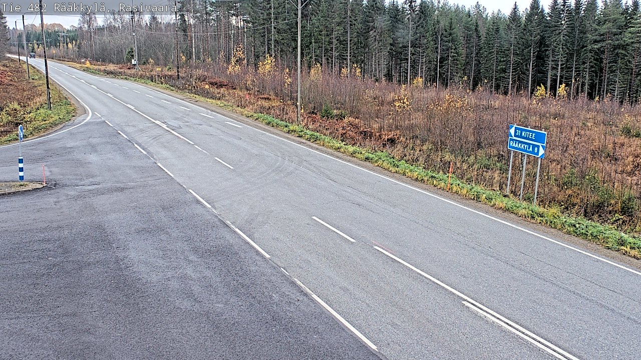 Kelikamerat Kuva Tie 482 Rääkkylä, Rasivaara, Rääkkylä, Pohjois-Karjala