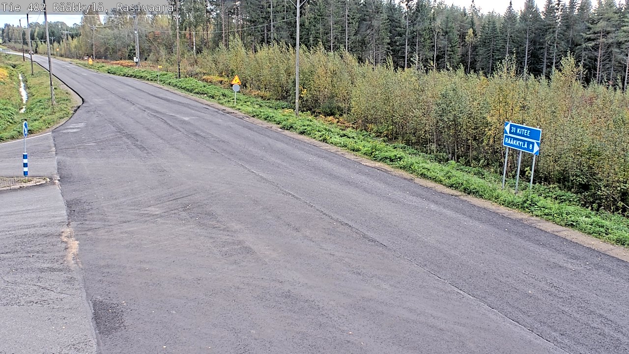 Kelikamerat Kuva Tie 482 Rääkkylä, Rasivaara, Rääkkylä, Pohjois-Karjala