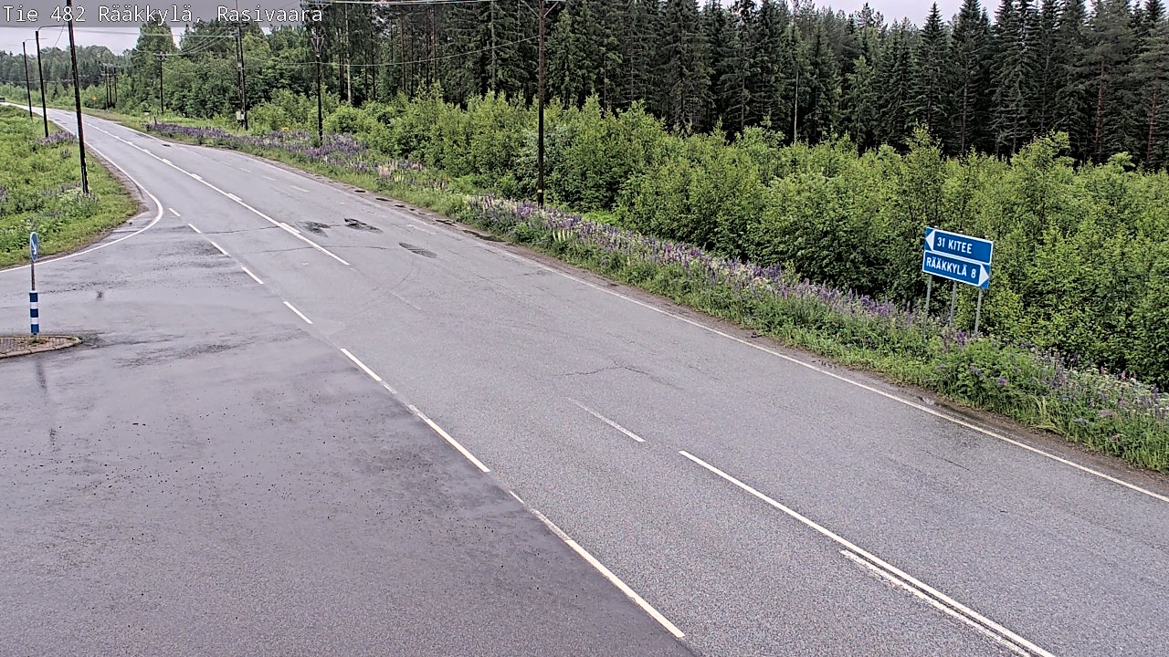 Kelikamerat Kuva Tie 482 Rääkkylä, Rasivaara, Rääkkylä, Pohjois-Karjala