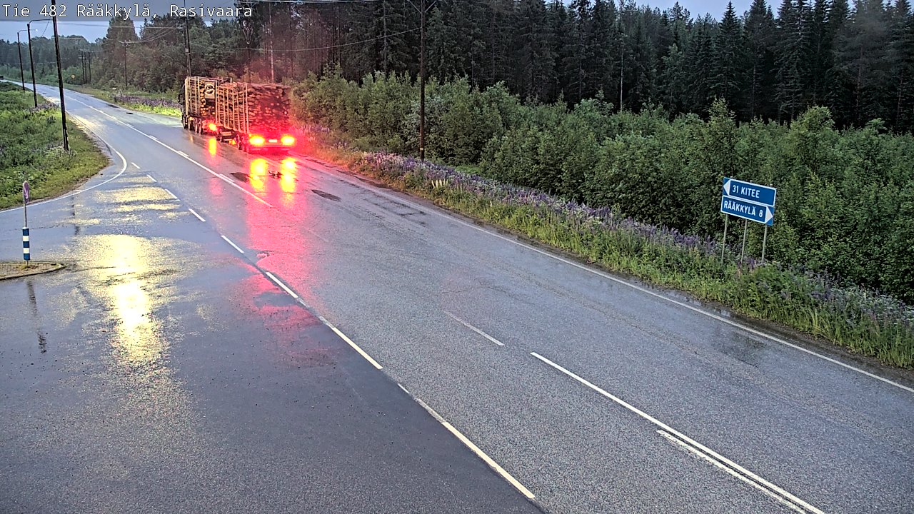 Kelikamerat Kuva Tie 482 Rääkkylä, Rasivaara, Rääkkylä, Pohjois-Karjala