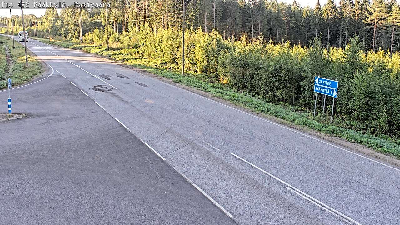 Kelikamerat Kuva Tie 482 Rääkkylä, Rasivaara, Rääkkylä, Pohjois-Karjala