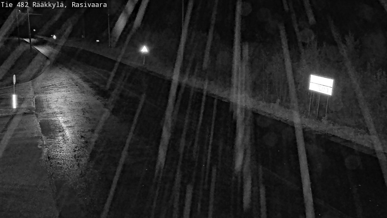 Weather Camera Image Väg 482 Rääkkylä, Rasivaara, Rääkkylä, Pohjois-Karjala