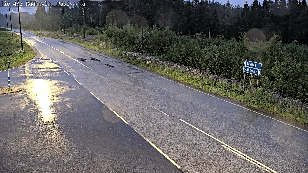 Kelikamerat Kuva Tie 482 Rääkkylä, Rasivaara, Rääkkylä, Pohjois-Karjala