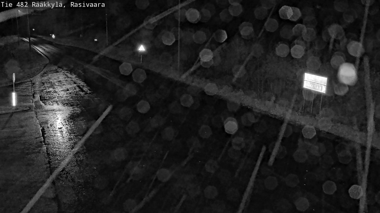 Weather Camera Image Väg 482 Rääkkylä, Rasivaara, Rääkkylä, Pohjois-Karjala