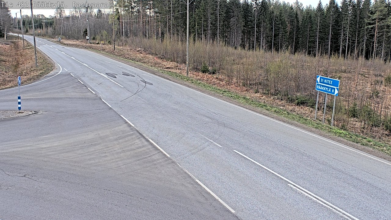 Kelikamerat Kuva Tie 482 Rääkkylä, Rasivaara, Rääkkylä, Pohjois-Karjala