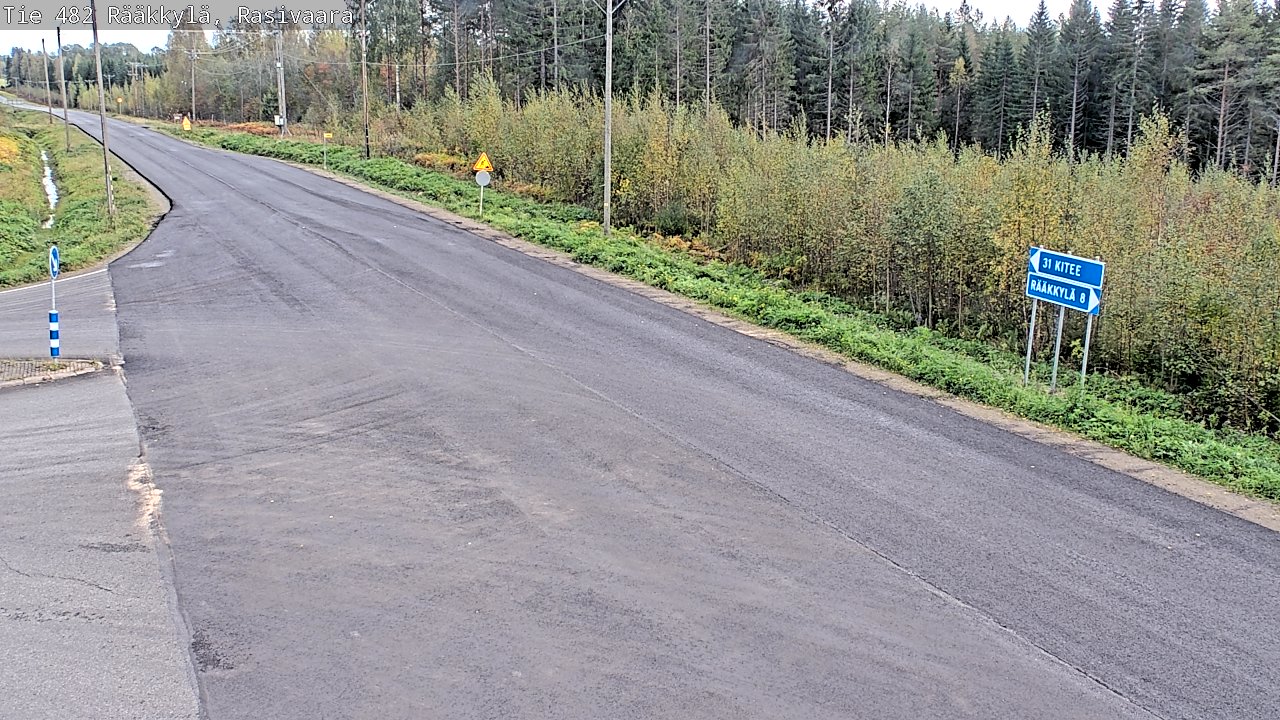 Kelikamerat Kuva Tie 482 Rääkkylä, Rasivaara, Rääkkylä, Pohjois-Karjala
