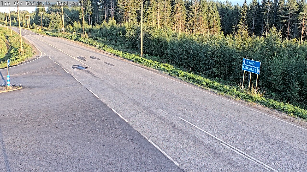 Kelikamerat Kuva Tie 482 Rääkkylä, Rasivaara, Rääkkylä, Pohjois-Karjala