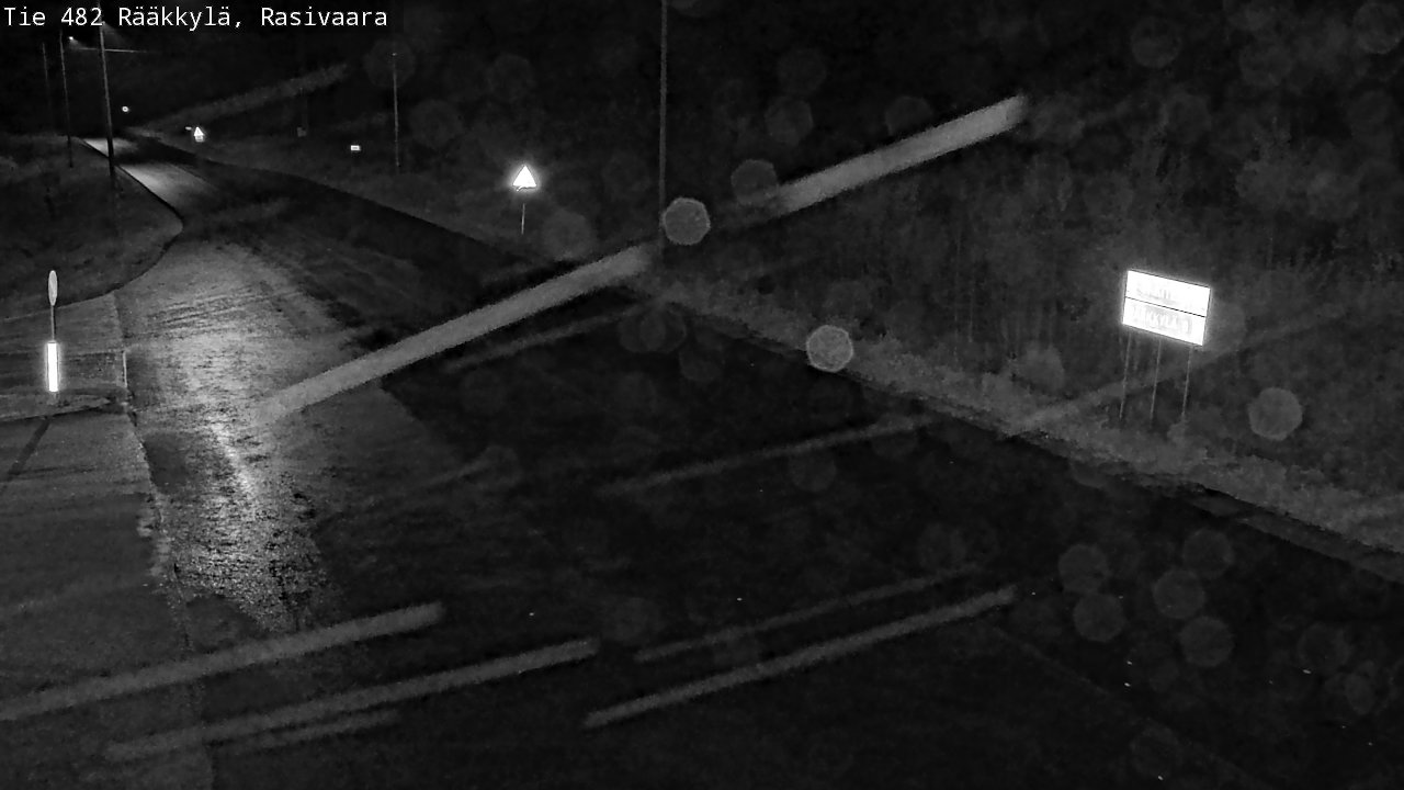 Weather Camera Image Väg 482 Rääkkylä, Rasivaara, Rääkkylä, Pohjois-Karjala