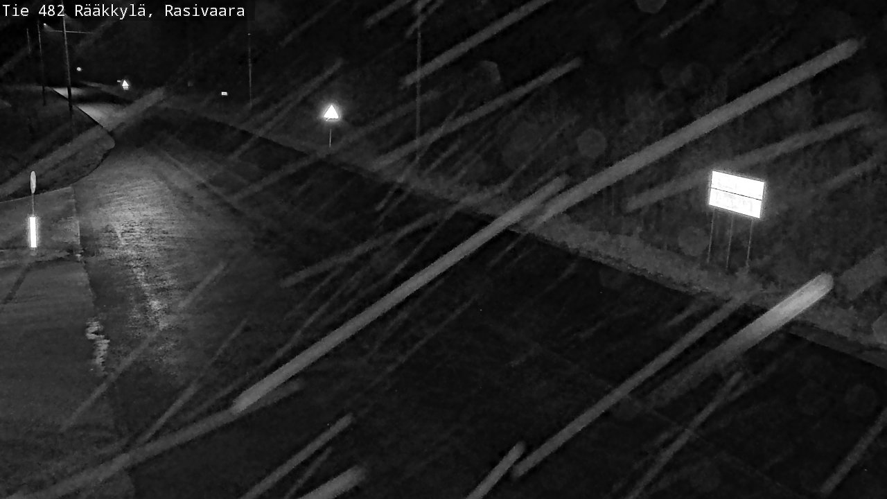 Weather Camera Image Väg 482 Rääkkylä, Rasivaara, Rääkkylä, Pohjois-Karjala
