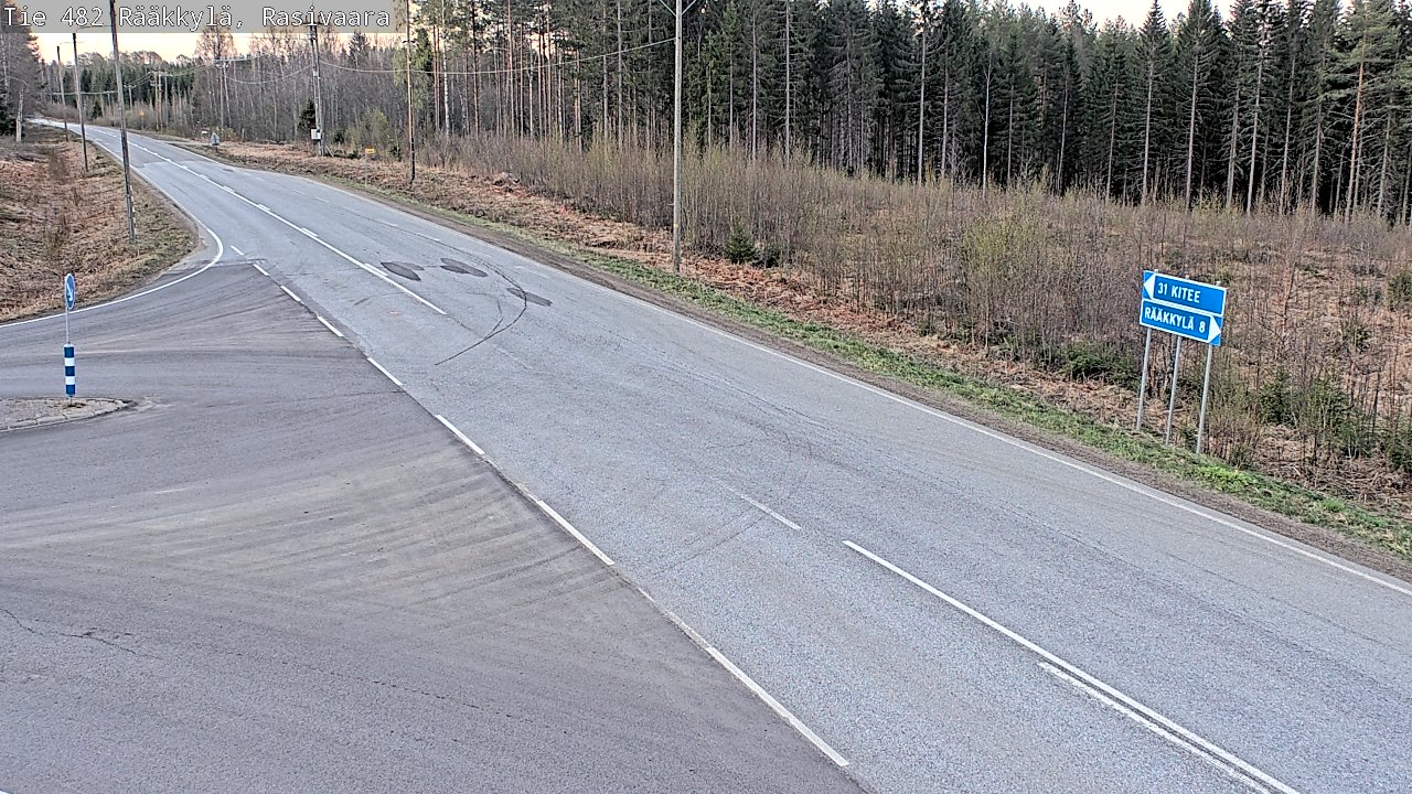 Kelikamerat Kuva Tie 482 Rääkkylä, Rasivaara, Rääkkylä, Pohjois-Karjala