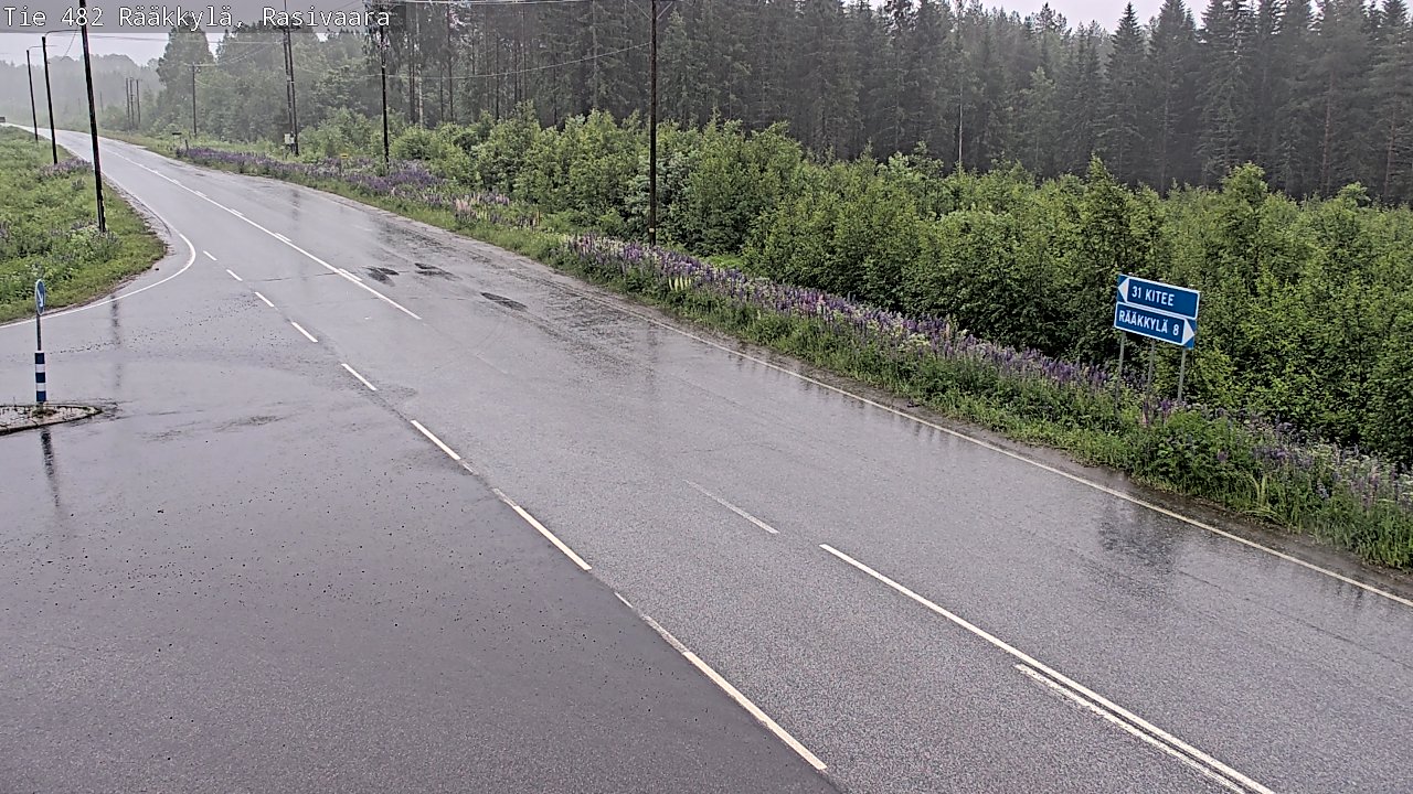 Kelikamerat Kuva Tie 482 Rääkkylä, Rasivaara, Rääkkylä, Pohjois-Karjala
