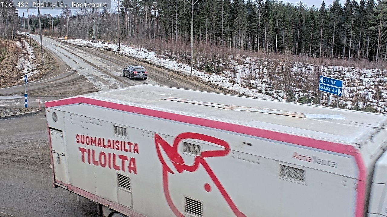 Kelikamerat Kuva Tie 482 Rääkkylä, Rasivaara, Rääkkylä, Pohjois-Karjala