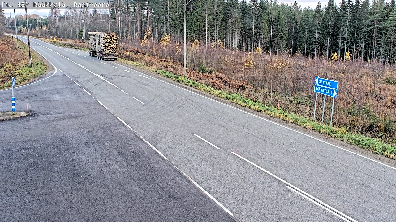 Kelikamerat Kuva Tie 482 Rääkkylä, Rasivaara, Rääkkylä, Pohjois-Karjala