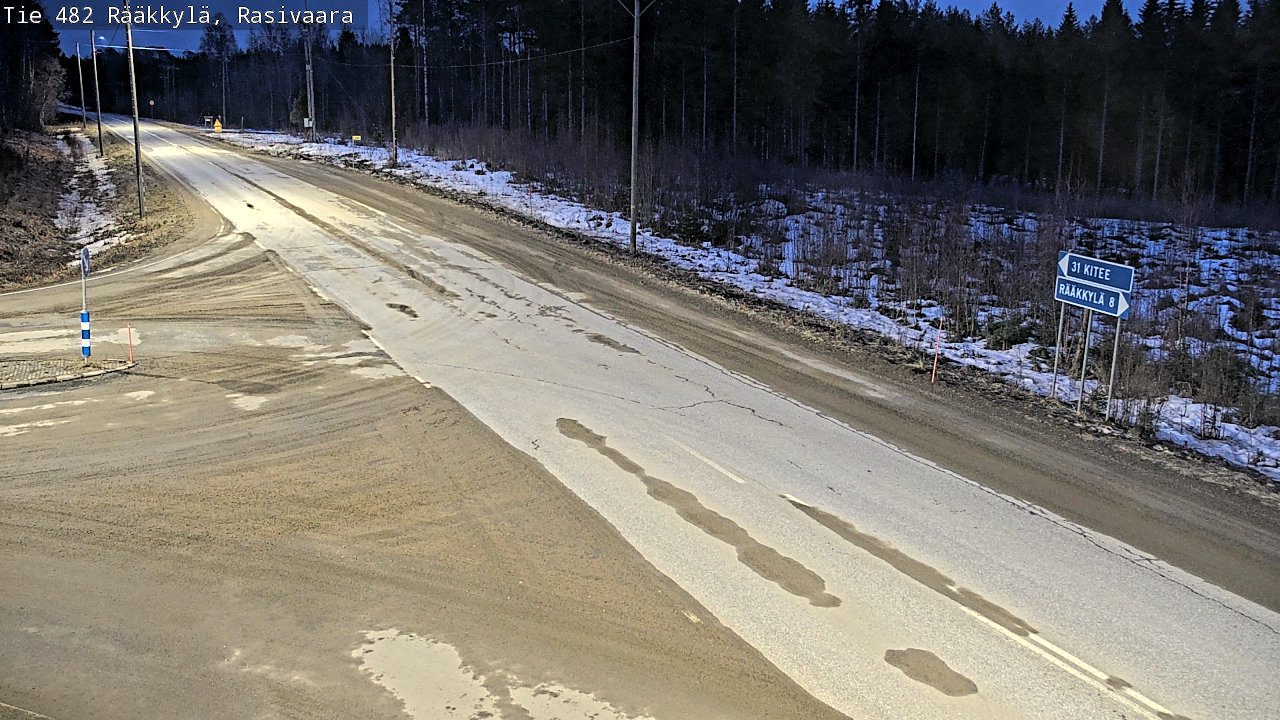 Kelikamerat Kuva Tie 482 Rääkkylä, Rasivaara, Rääkkylä, Pohjois-Karjala