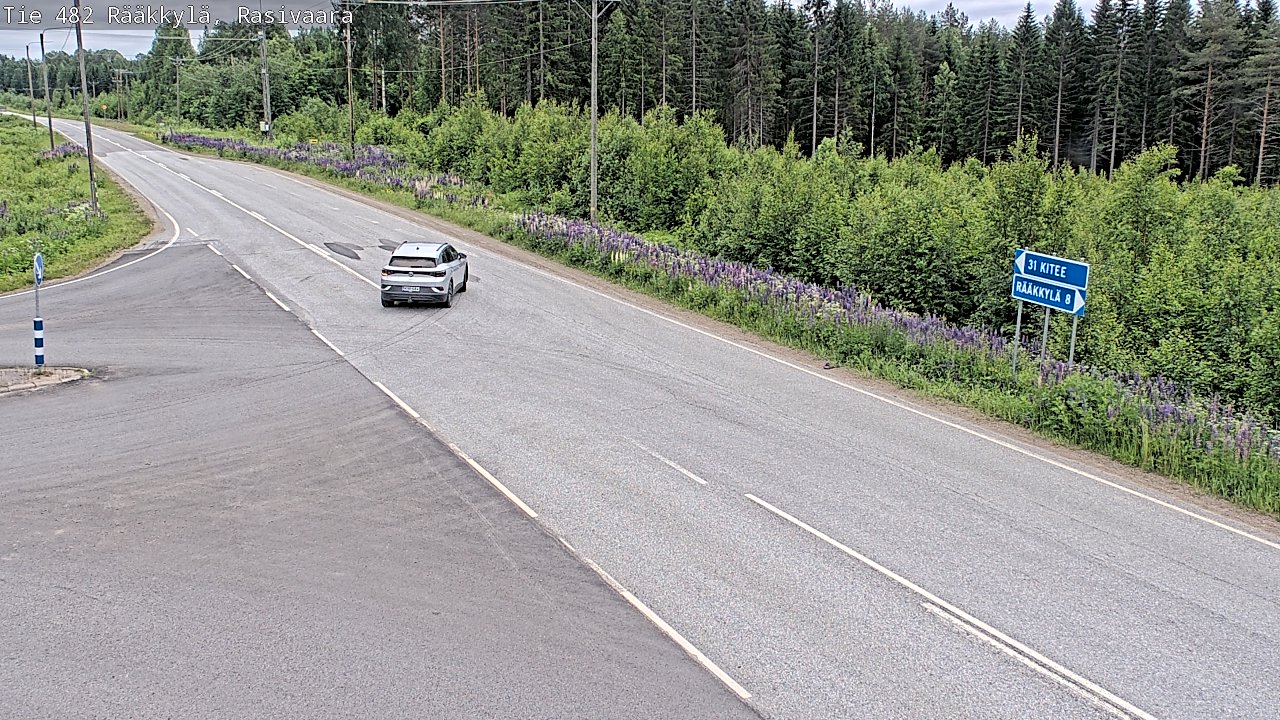 Kelikamerat Kuva Tie 482 Rääkkylä, Rasivaara, Rääkkylä, Pohjois-Karjala