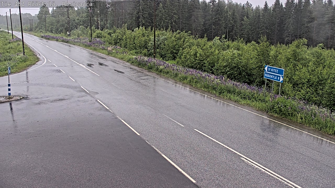 Kelikamerat Kuva Tie 482 Rääkkylä, Rasivaara, Rääkkylä, Pohjois-Karjala
