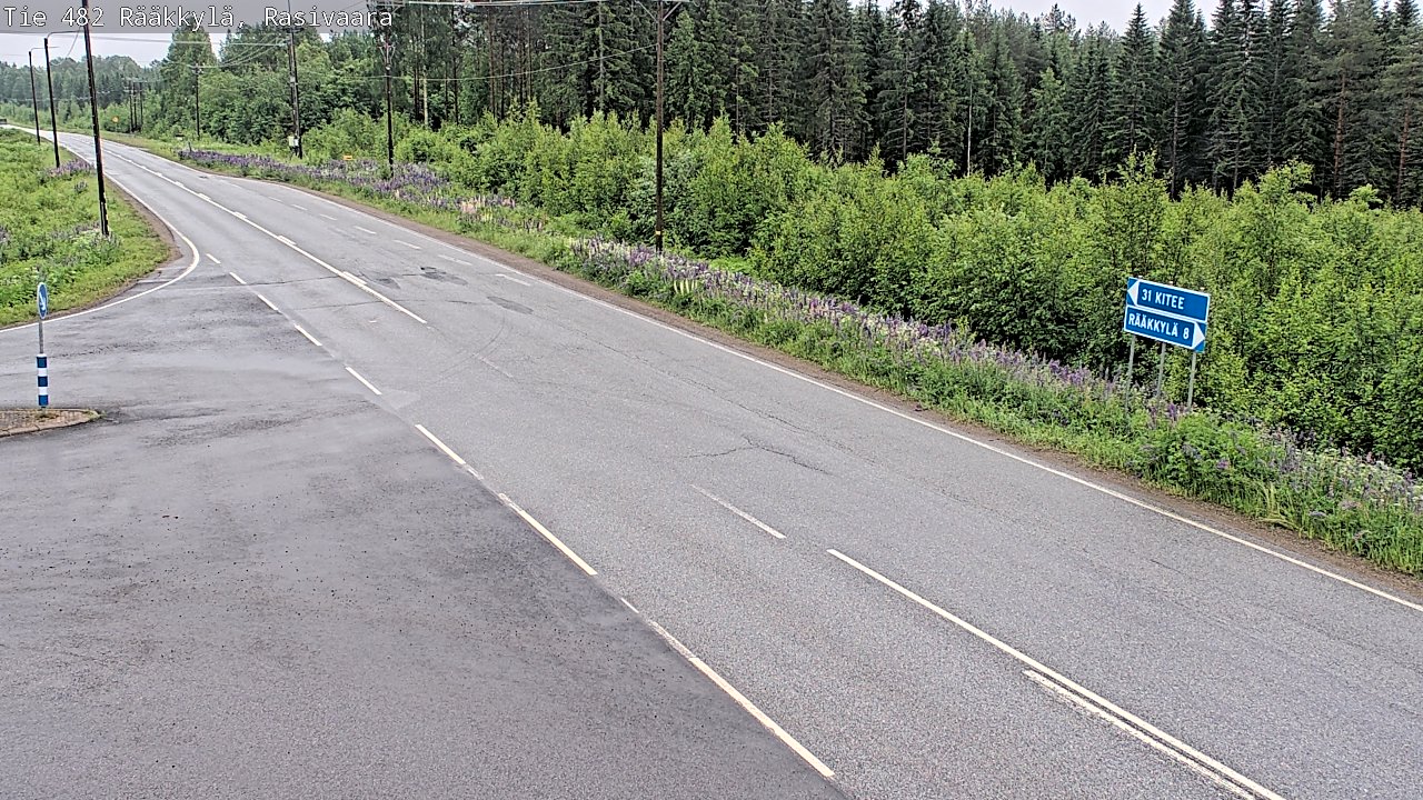 Kelikamerat Kuva Tie 482 Rääkkylä, Rasivaara, Rääkkylä, Pohjois-Karjala