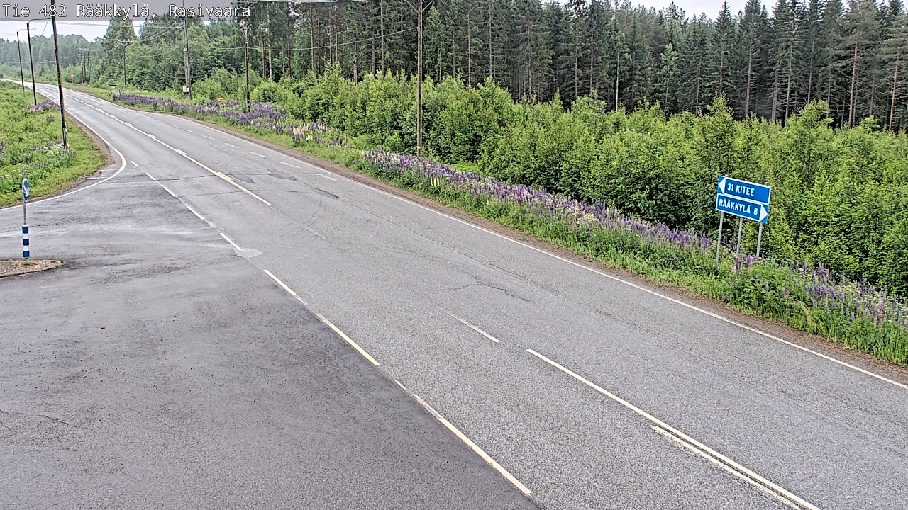 Kelikamerat Kuva Tie 482 Rääkkylä, Rasivaara, Rääkkylä, Pohjois-Karjala