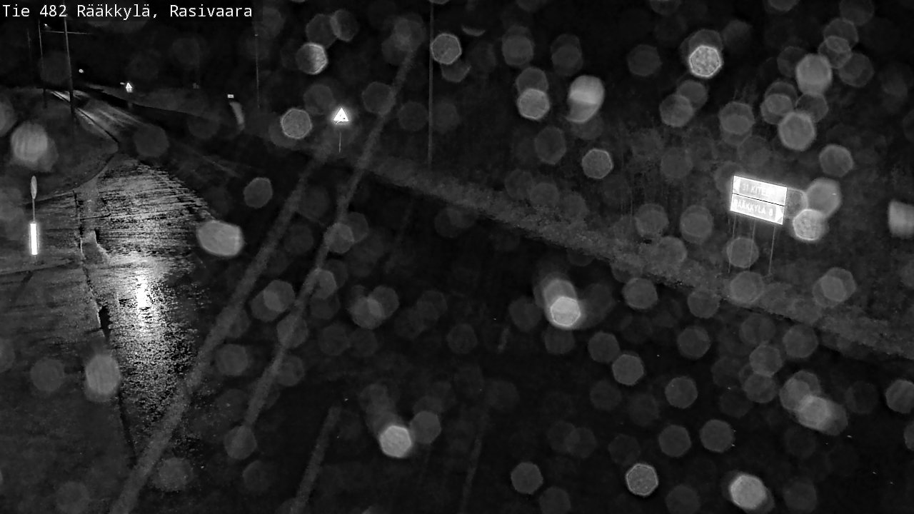 Weather Camera Image Väg 482 Rääkkylä, Rasivaara, Rääkkylä, Pohjois-Karjala