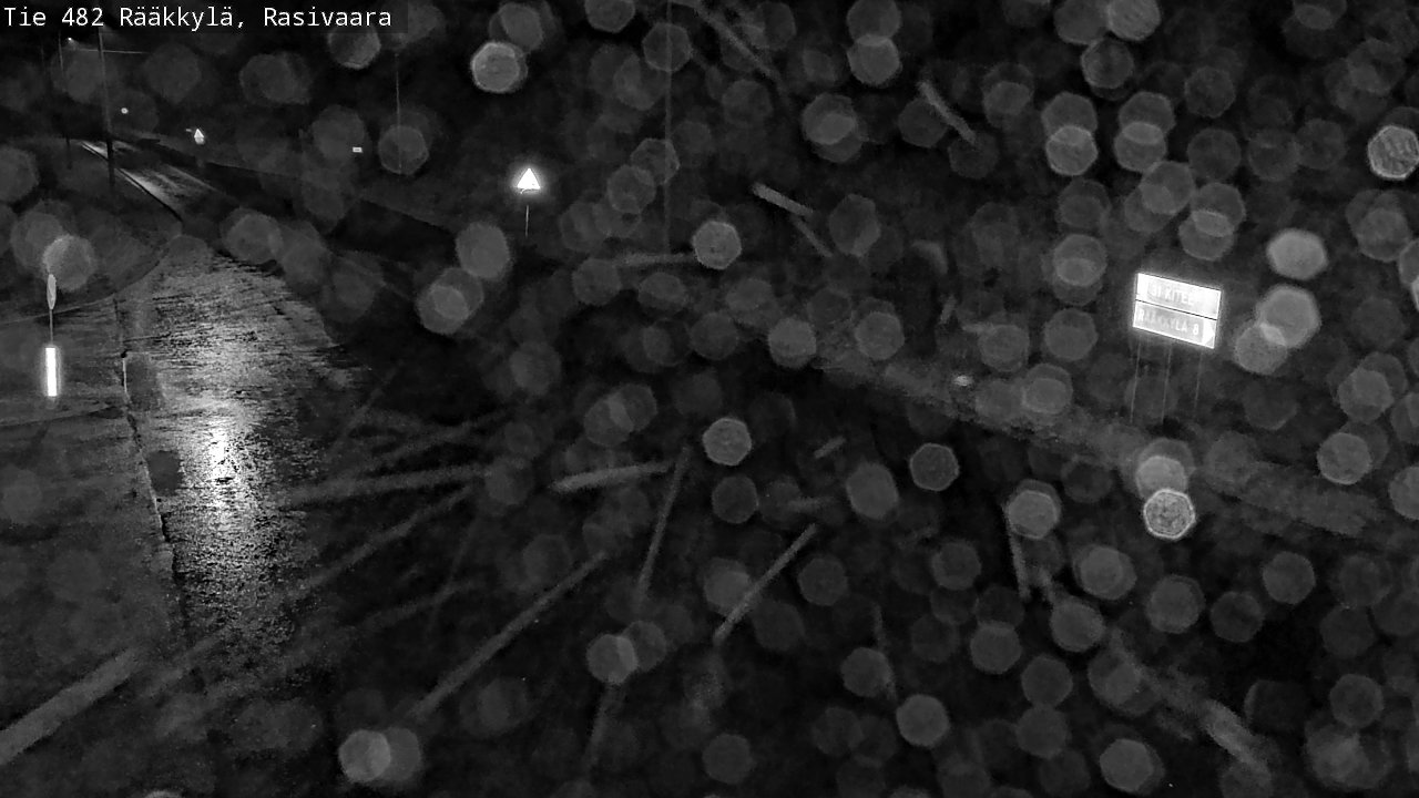 Weather Camera Image Väg 482 Rääkkylä, Rasivaara, Rääkkylä, Pohjois-Karjala