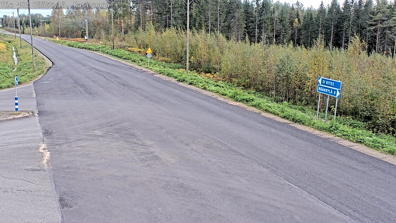 Kelikamerat Kuva Tie 482 Rääkkylä, Rasivaara, Rääkkylä, Pohjois-Karjala