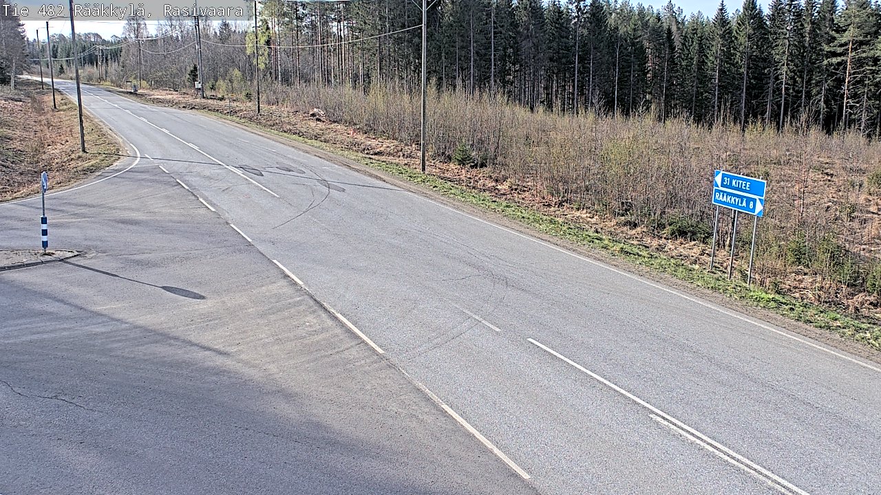 Kelikamerat Kuva Tie 482 Rääkkylä, Rasivaara, Rääkkylä, Pohjois-Karjala