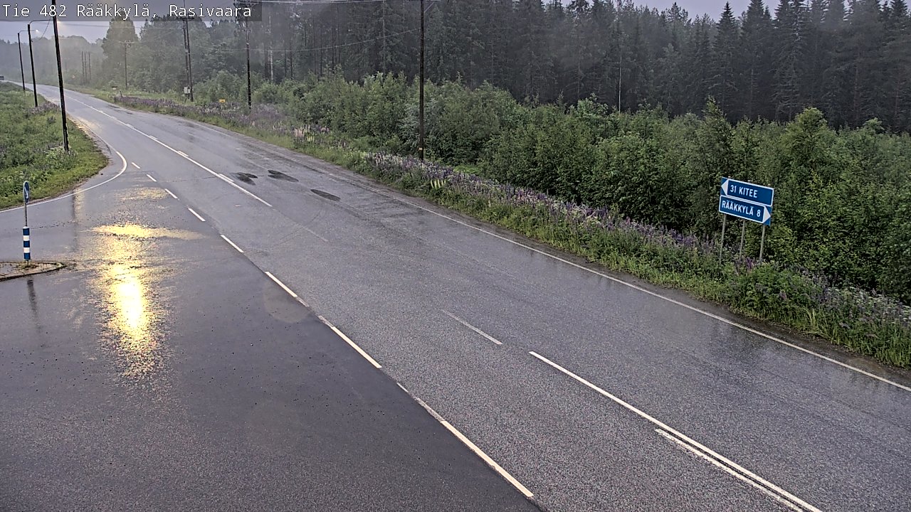 Kelikamerat Kuva Tie 482 Rääkkylä, Rasivaara, Rääkkylä, Pohjois-Karjala