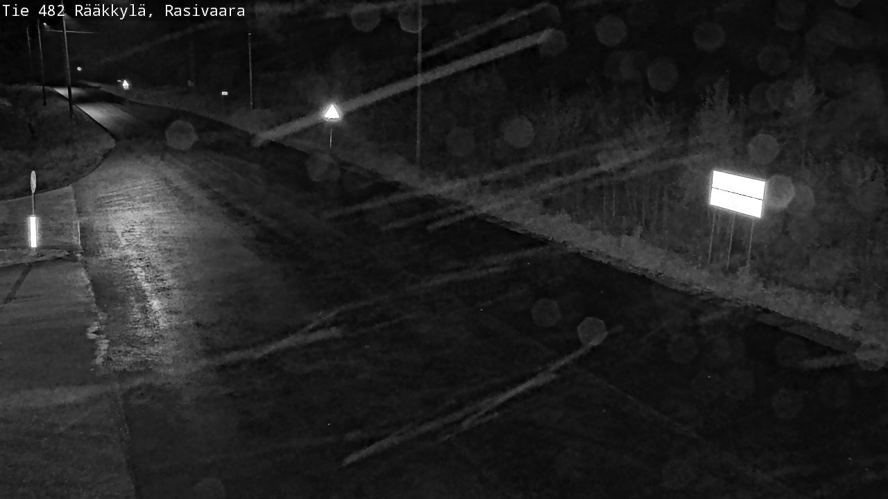 Weather Camera Image Väg 482 Rääkkylä, Rasivaara, Rääkkylä, Pohjois-Karjala