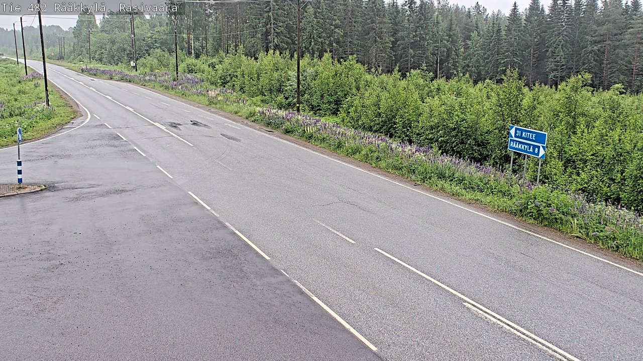 Kelikamerat Kuva Tie 482 Rääkkylä, Rasivaara, Rääkkylä, Pohjois-Karjala