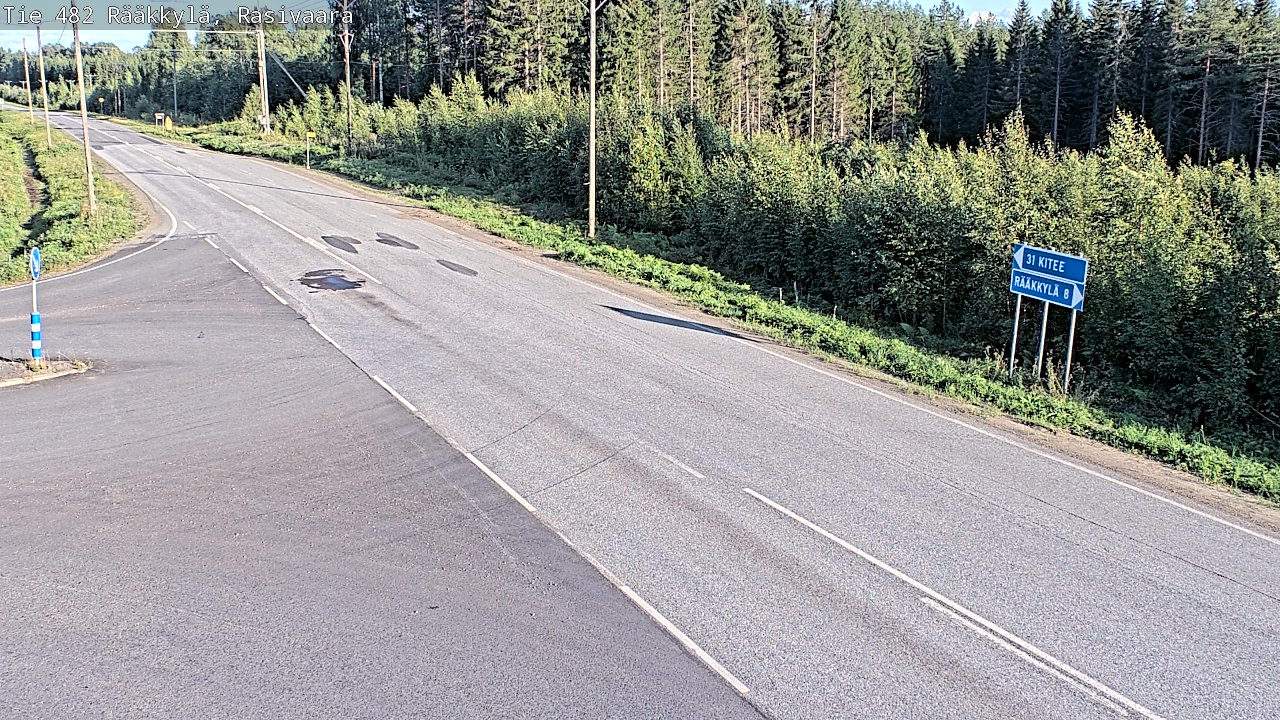 Kelikamerat Kuva Tie 482 Rääkkylä, Rasivaara, Rääkkylä, Pohjois-Karjala