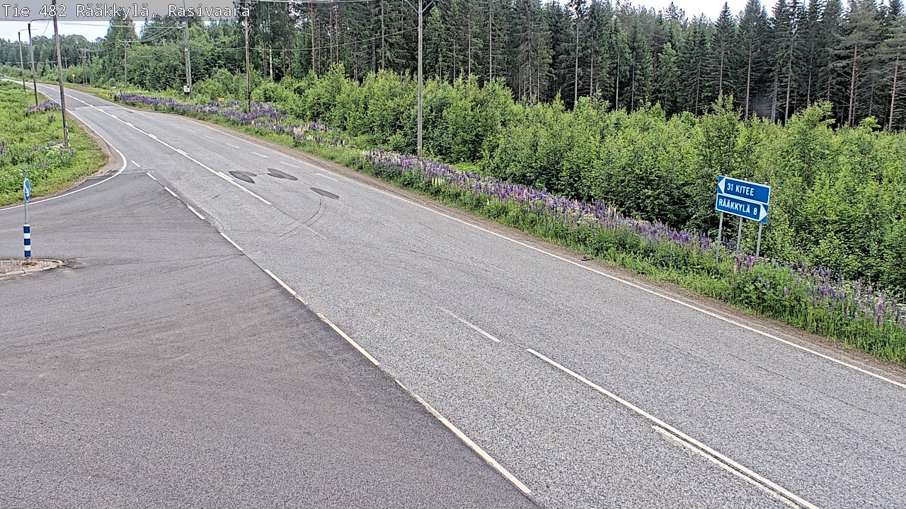 Kelikamerat Kuva Tie 482 Rääkkylä, Rasivaara, Rääkkylä, Pohjois-Karjala