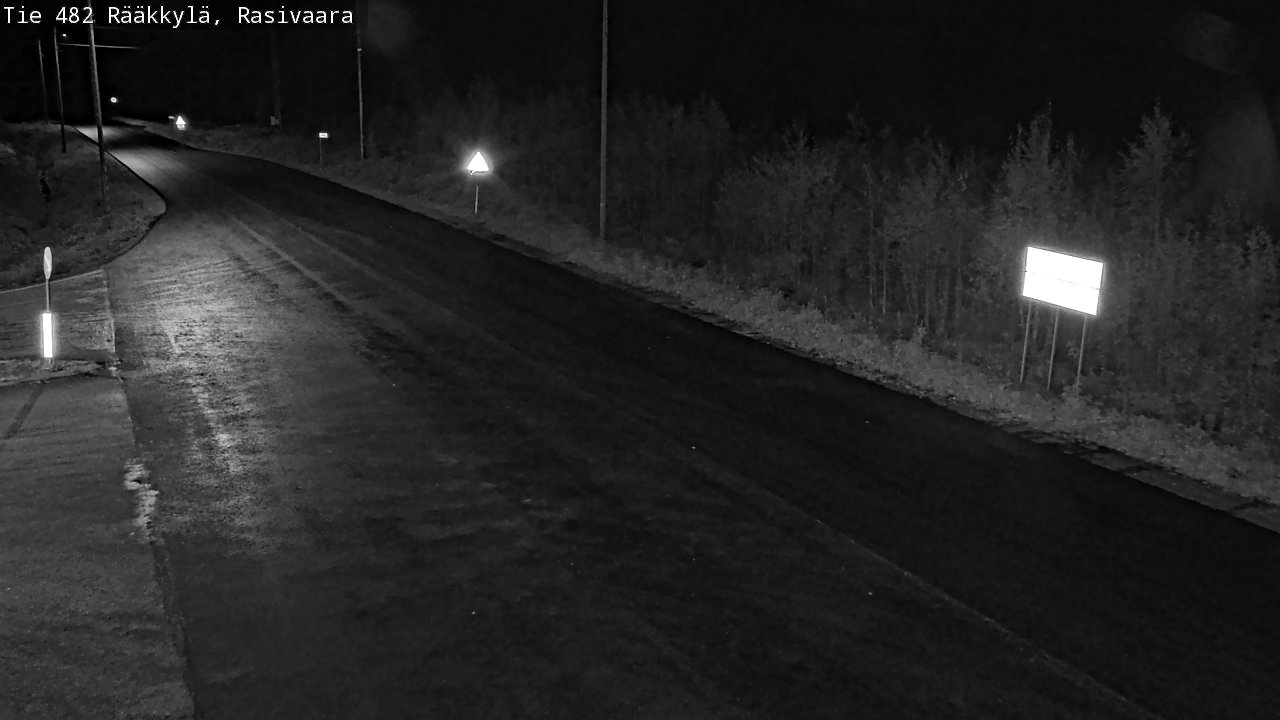Weather Camera Image Väg 482 Rääkkylä, Rasivaara, Rääkkylä, Pohjois-Karjala