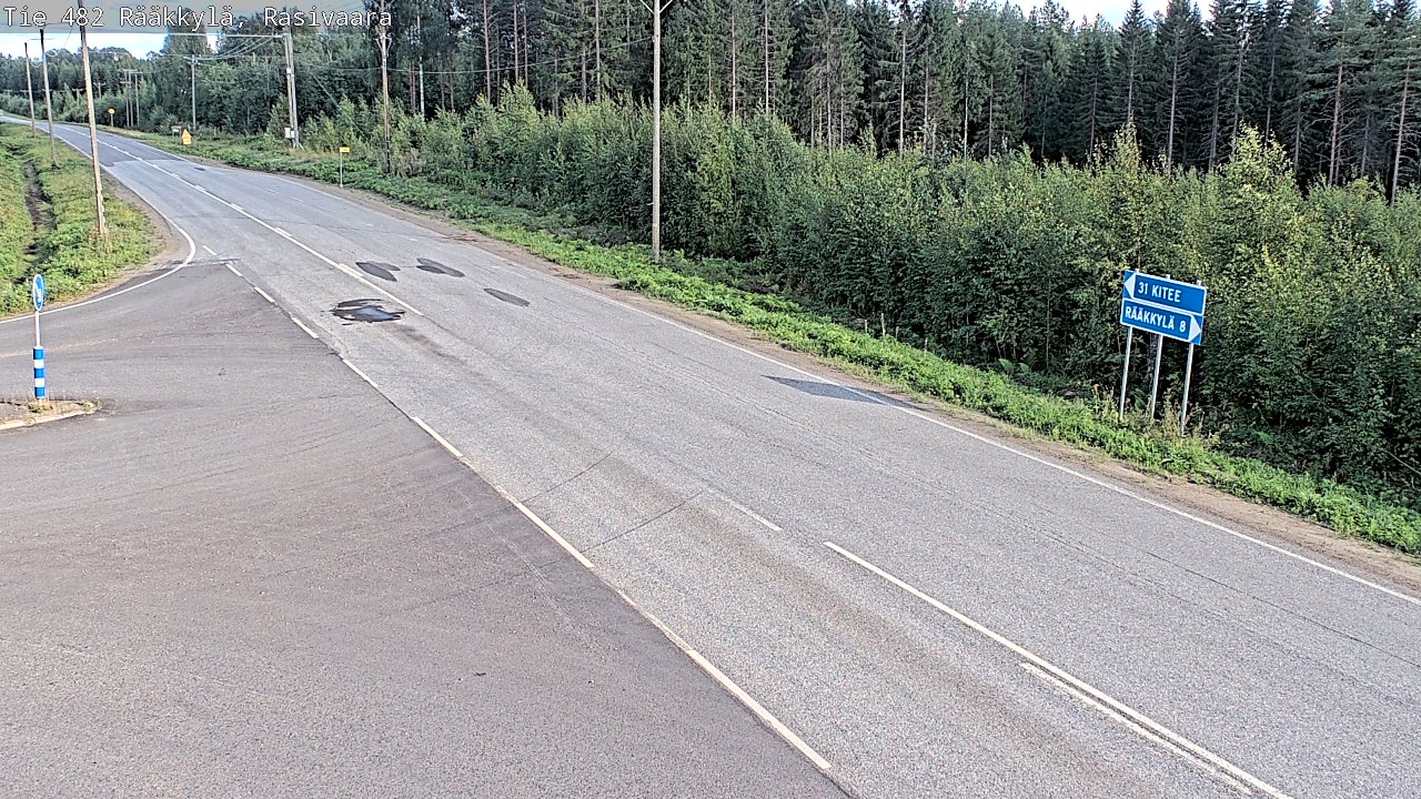 Kelikamerat Kuva Tie 482 Rääkkylä, Rasivaara, Rääkkylä, Pohjois-Karjala