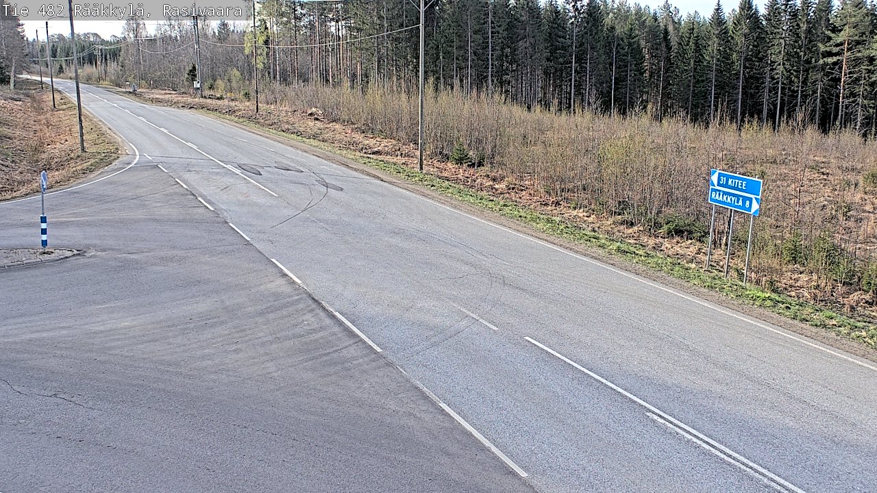 Kelikamerat Kuva Tie 482 Rääkkylä, Rasivaara, Rääkkylä, Pohjois-Karjala