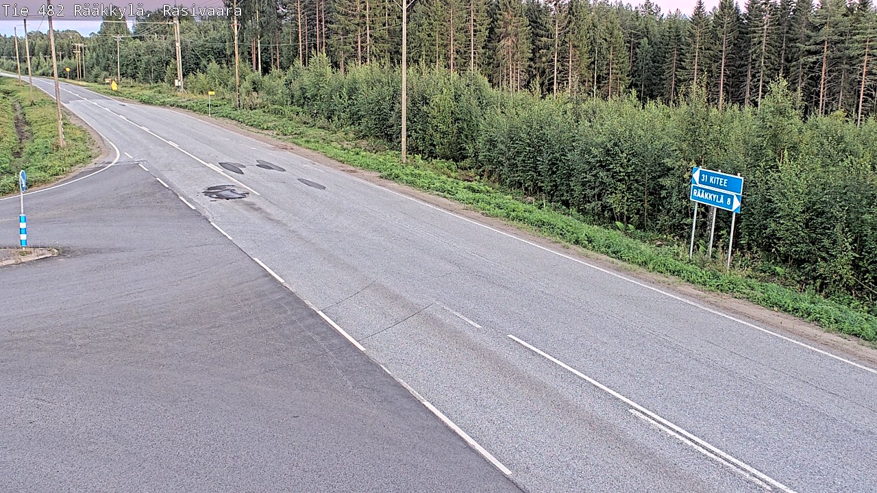 Kelikamerat Kuva Tie 482 Rääkkylä, Rasivaara, Rääkkylä, Pohjois-Karjala