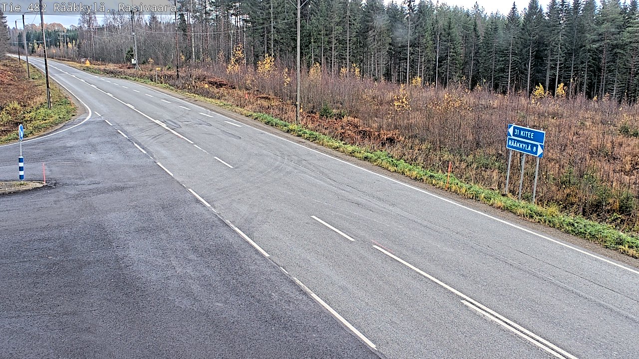 Kelikamerat Kuva Tie 482 Rääkkylä, Rasivaara, Rääkkylä, Pohjois-Karjala
