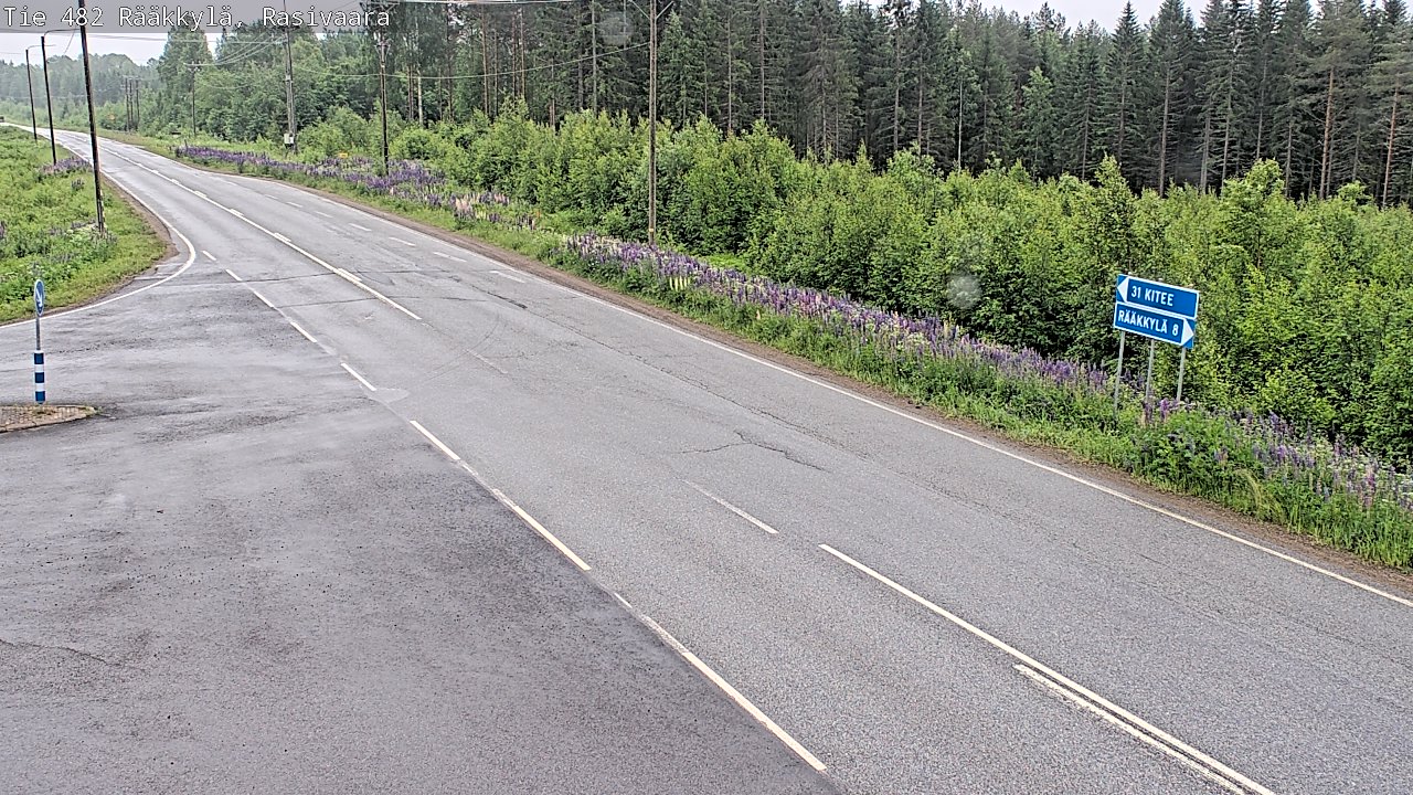 Kelikamerat Kuva Tie 482 Rääkkylä, Rasivaara, Rääkkylä, Pohjois-Karjala