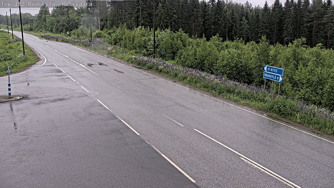Kelikamerat Kuva Tie 482 Rääkkylä, Rasivaara, Rääkkylä, Pohjois-Karjala
