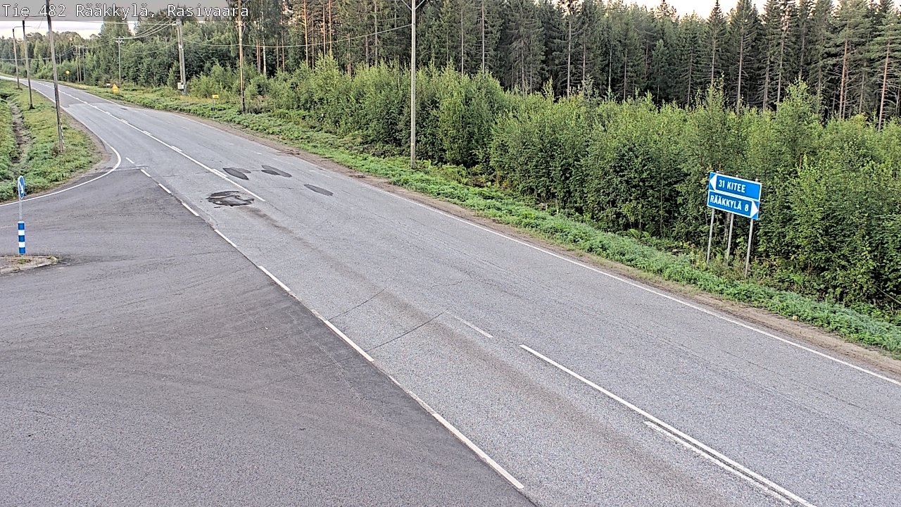 Kelikamerat Kuva Tie 482 Rääkkylä, Rasivaara, Rääkkylä, Pohjois-Karjala