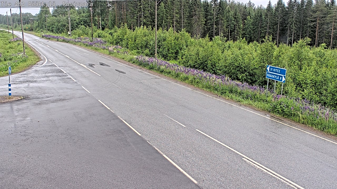 Kelikamerat Kuva Tie 482 Rääkkylä, Rasivaara, Rääkkylä, Pohjois-Karjala