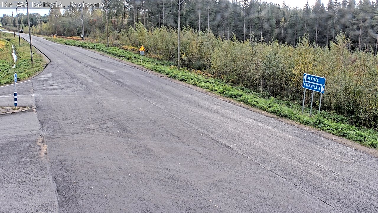 Kelikamerat Kuva Tie 482 Rääkkylä, Rasivaara, Rääkkylä, Pohjois-Karjala