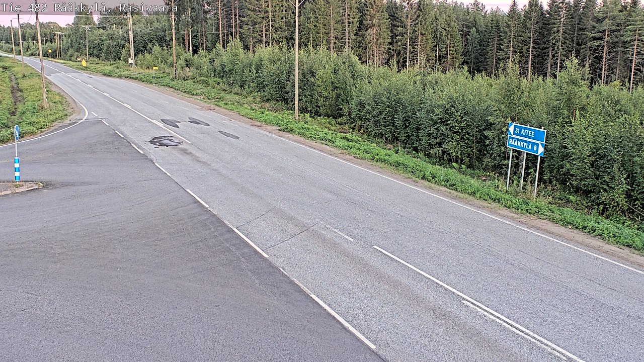 Kelikamerat Kuva Tie 482 Rääkkylä, Rasivaara, Rääkkylä, Pohjois-Karjala