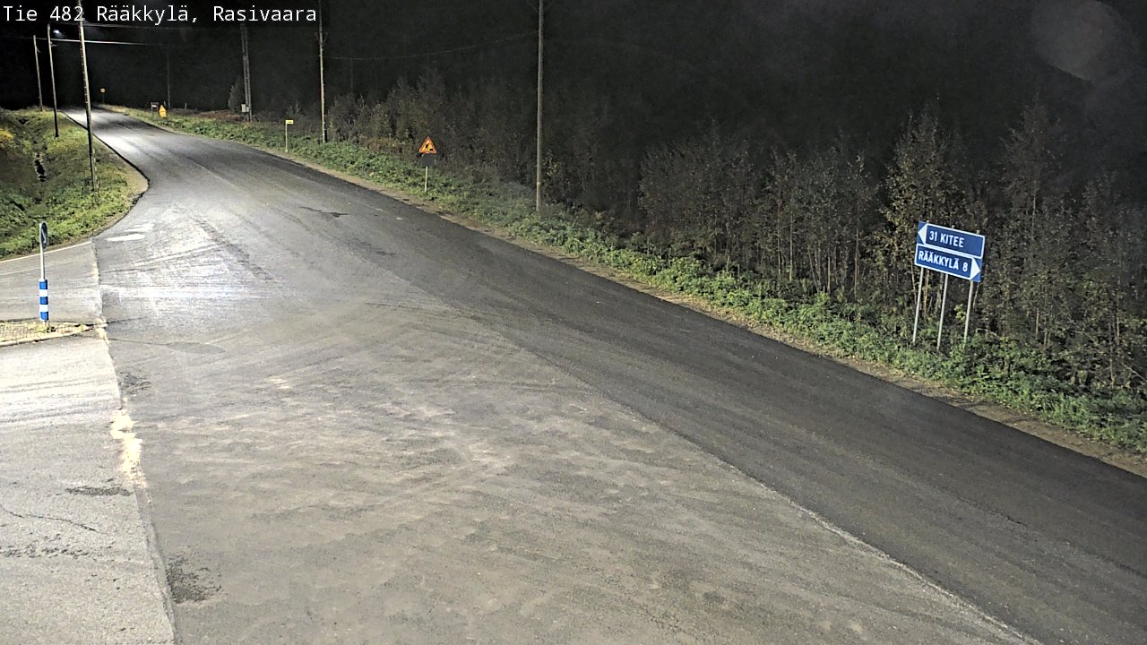 Weather Camera Image Väg 482 Rääkkylä, Rasivaara, Rääkkylä, Pohjois-Karjala