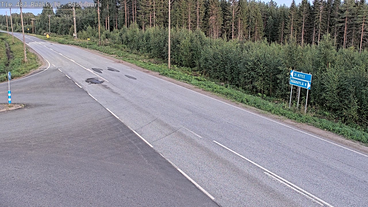 Kelikamerat Kuva Tie 482 Rääkkylä, Rasivaara, Rääkkylä, Pohjois-Karjala